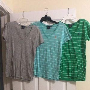 Ralph Lauren V-necks